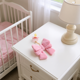 *NEW OPTIONS* Bitzy Pal Natural Rubber Pacifier & Plush: Cow
