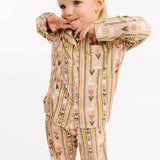 Spring Goose Bamboo Button Up Set: 4T