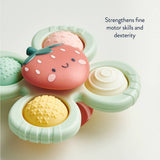 *NEW OPTION* Itzy Pop & Whirl™ - Bath + Travel Toy: Strawberry