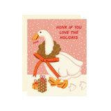 Goose Holiday Card: Single