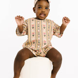 Spring Goose Slouchy Set: 12-18M