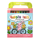 Carry-Along: Coloring Book Set - Garden Pals (10 PC Set)
