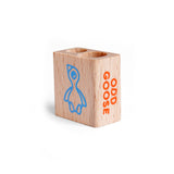 Odd Goose Wooden Double Sharpener: Rainbow