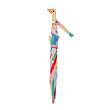 New! Limited Meri Meri Rainbow Stripes Kids Duck Umbrella: Multi-Colored