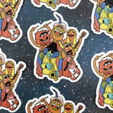 Vinyl Decal - Dr. Teeth and the Electric Mayhem - Muppets