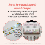 Coffee Pattern Washi Tape | Coffee Lover Washi