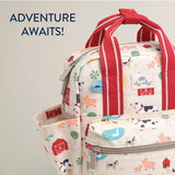 Itzy Bitzy Backpack: Strawberries & Cream
