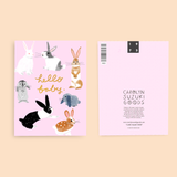 USAGI THREE - Baby Card
