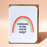 Welcome to the World Baby Card: A2