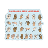 American Sign Language New Asl Stickers