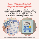 Groceries Dry Erase Magnet