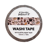 Coffee Pattern Washi Tape | Coffee Lover Washi