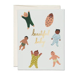 Beautiful Baby greeting card