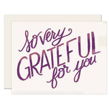 So Very Grateful for You