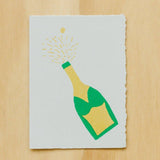 CHAMPAGNE GREETING CARD