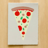 PIZZA GREETING CARD