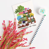 Flower Market | Floral Thinking of You Card: Single