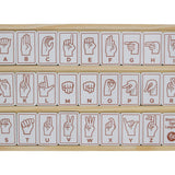 Sign Language Alphabet Tiles