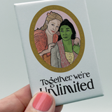Magnet - Wicked - Galinda and Elphaba "Unlimited"