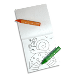 Carry-Along: Coloring Book Set - Garden Pals (10 PC Set)