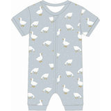 Silly Little Goose Bamboo Shortie: 12-18M