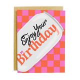 Diet Coke Birthday Greeting Card - A2 Size