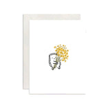 Yellow Bouquet Card