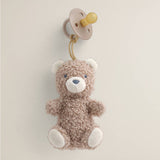 *NEW OPTIONS* Bitzy Pal Natural Rubber Pacifier & Plush: Cow