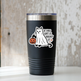 If You Got It Haunt It Sticker - ghost, halloween, cat