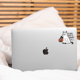 If You Got It Haunt It Sticker - ghost, halloween, cat