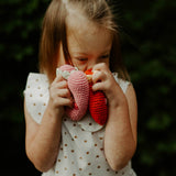 ❤️ Heart Rattle – Perfect in Pink or Red: Pink