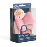 *NEW OPTIONS* Bitzy Pal Natural Rubber Pacifier & Plush: Cow
