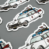 Vinyl Decal - Ecto1 - Ghostbusters