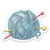 Knitting Lovers Sticker