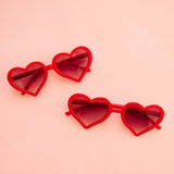 Kids Heartbreaker Sunglasses | Valentine: Red