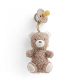 *NEW OPTIONS* Bitzy Pal Natural Rubber Pacifier & Plush: Cow
