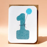 1st Birthday Card: A2
