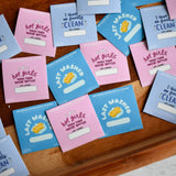Last Washed Sponge Sticker (Dry or Wet Erase)