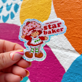 Strawberry Shortcake Original Star Baker Nostalgia Sticker: Single