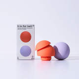 B is for ball® - 2-Ball Set | Sensory, Bath & Open Play: Navy & Golden Yellow