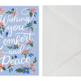 Comfort and Peace - Sympathy Card