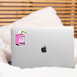 Silly Goose Juice Sticker - cute, funny, animal, box