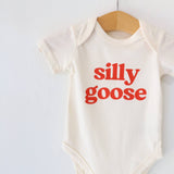 Silly Goose Baby Onesie, baby clothes, baby boy, baby girl: 3-6M