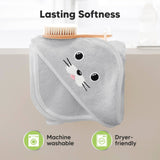 KeaBabies Cuddle Baby Hooded Towel: Seal