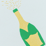 CHAMPAGNE GREETING CARD