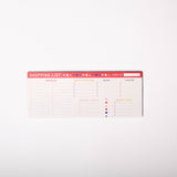 Meal Planner and Shopping List Set, Floral