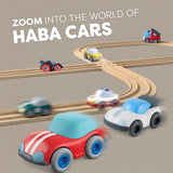 HABA Cars White Speedster with Momentum Motor