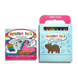 Carry-Along: Coloring Book Set - Unicorn Pals (10 PC Set)