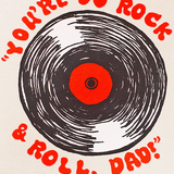 ROCK & ROLL DAD GREETING CARD