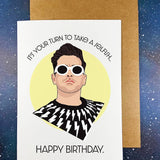 “David Rose”  Schitt’s Creek Birthday Greeting Card
